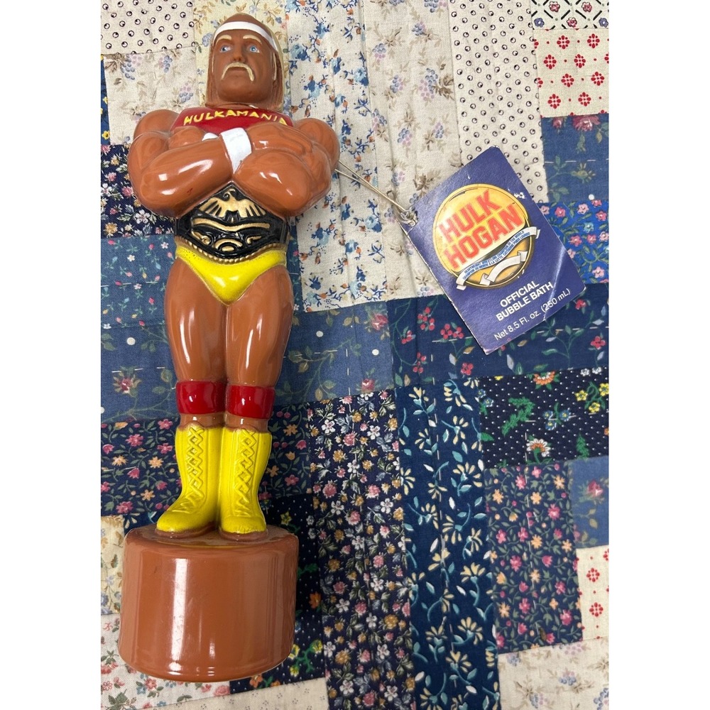 Vintage Hulk Hogan Bubble Bath New With Tags